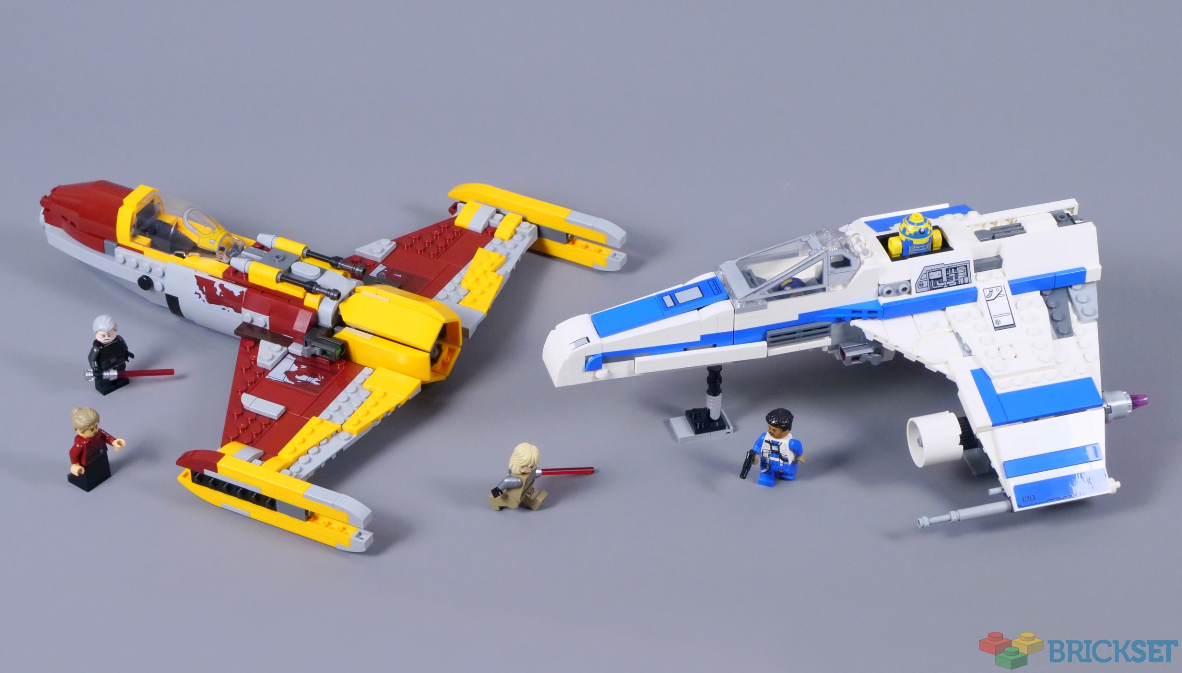 LEGO 75364 New Republic E-wing vs. Shin Hati's Starfighter review